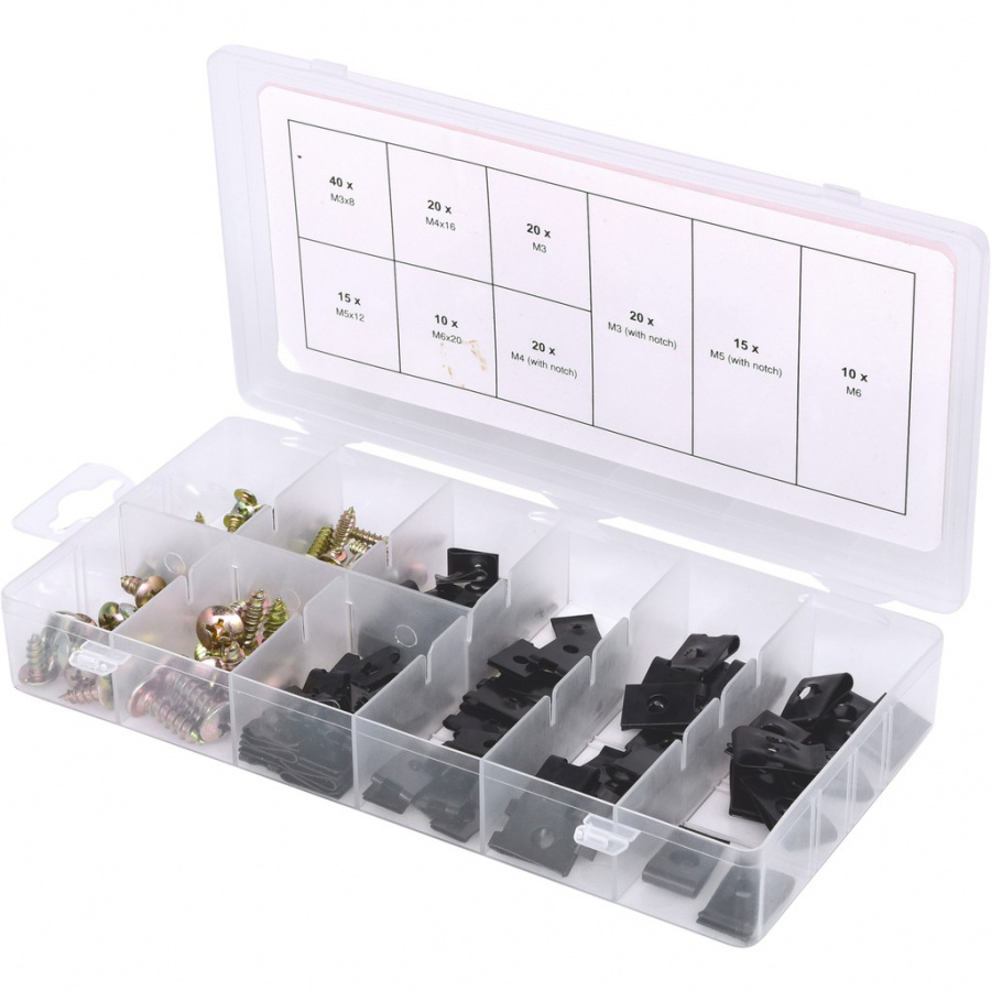 Caja con surtido grapas carrocero